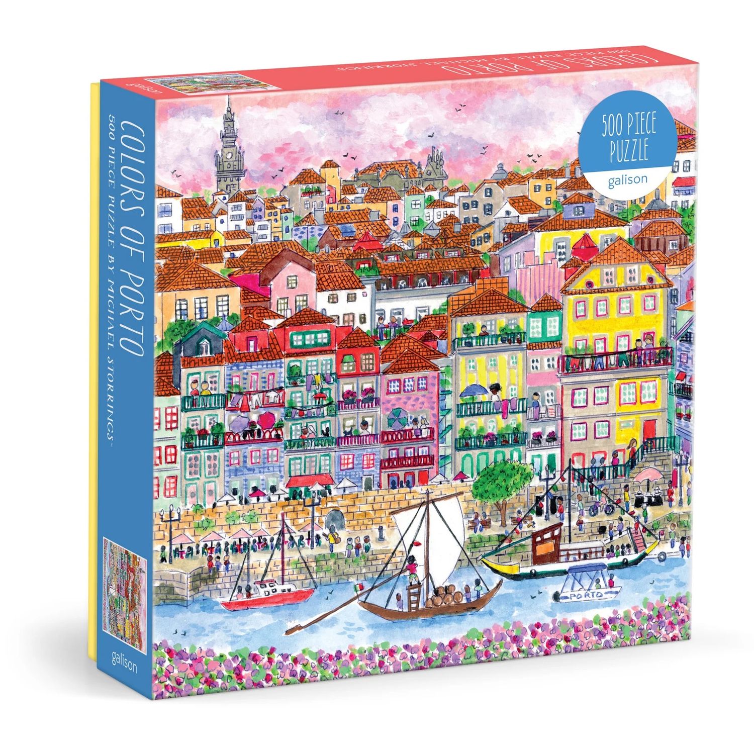 500 Piece Puzzle Michael Storrings Colors of Porto