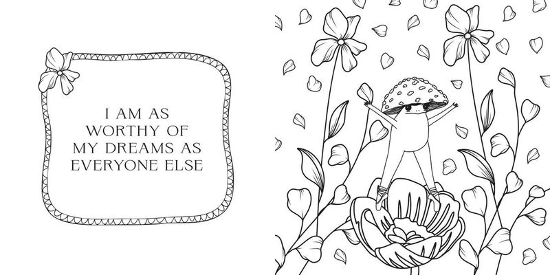The Little Frog Colouring Book