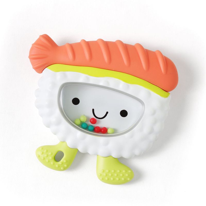 Sweetie Shake Plus Rattle Teether Sammy Sushi