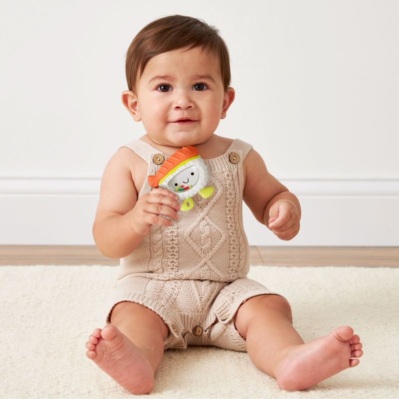 Sweetie Shake Plus Rattle Teether Sammy Sushi