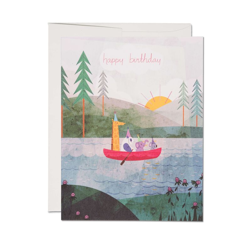 Four Canoe Birthday