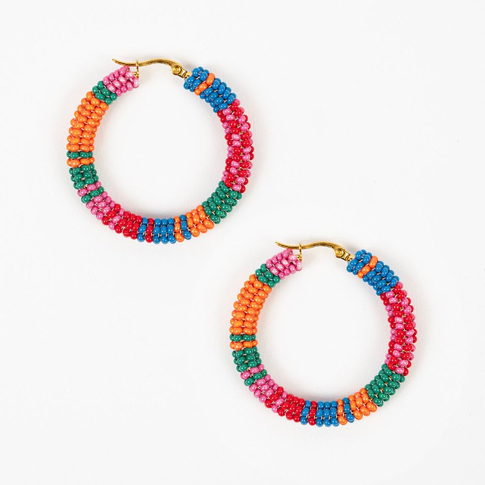 Patchwork Hoops Juicy Fruit