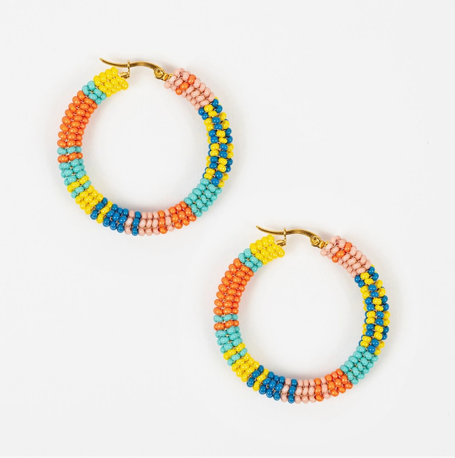 Patchwork Hoops Baja