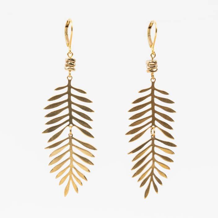 Swinging Fern Earrings