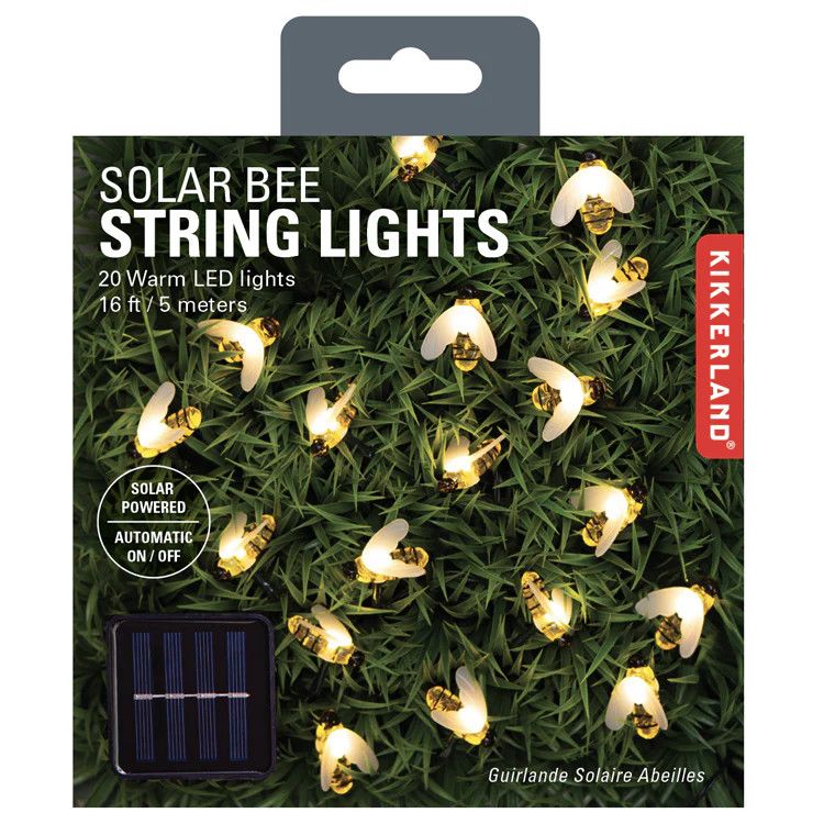 Bee Solar String Lights