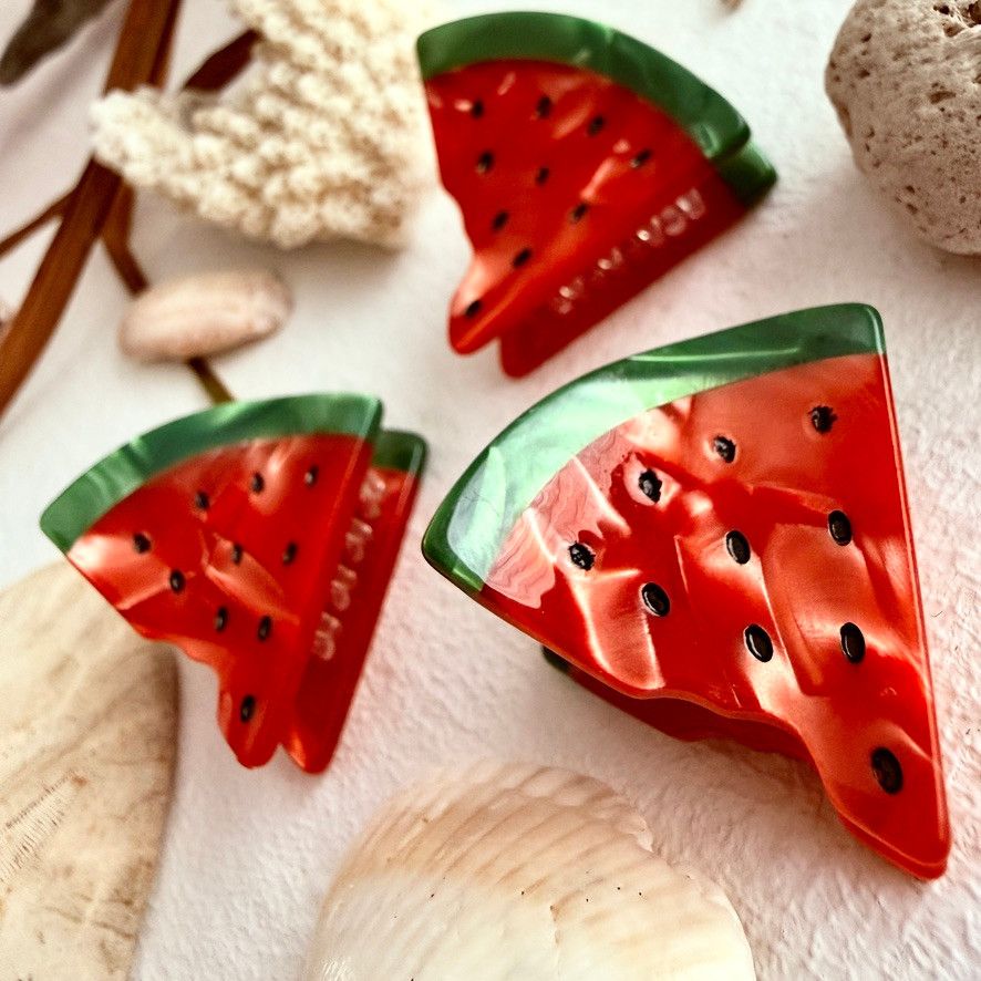 "Lanatus" Mini Watermelon Hair Claw