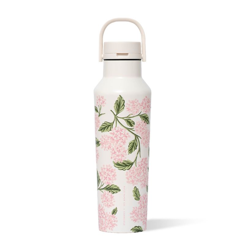 Sport Canteen 20oz Rifle Paper Co. Pink Hydrangea