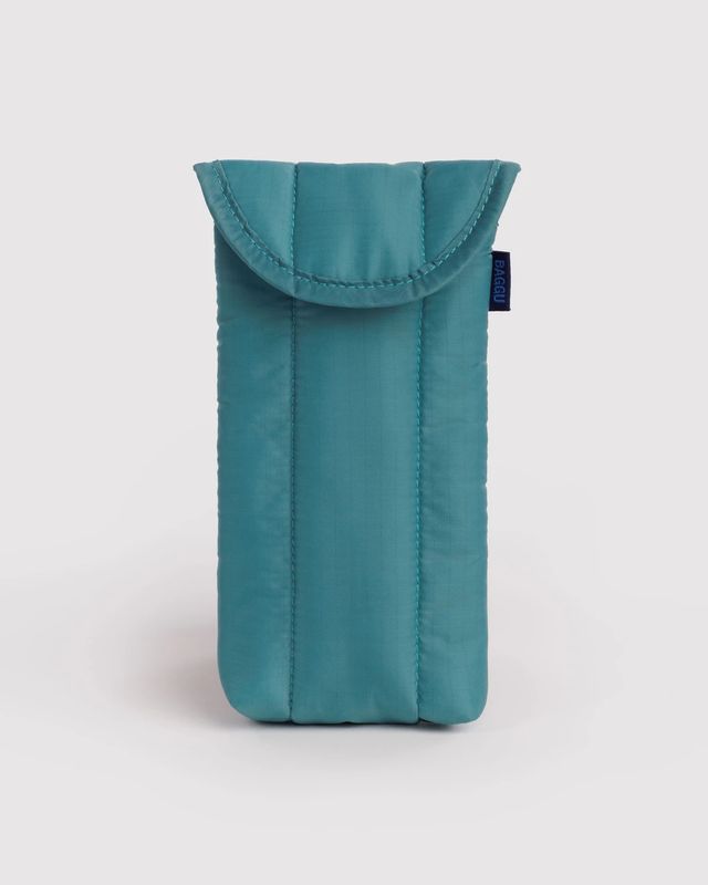 Puffy Glasses Sleeve Peacock