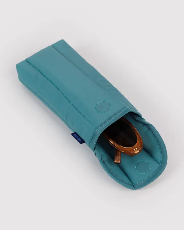 Puffy Glasses Sleeve Peacock