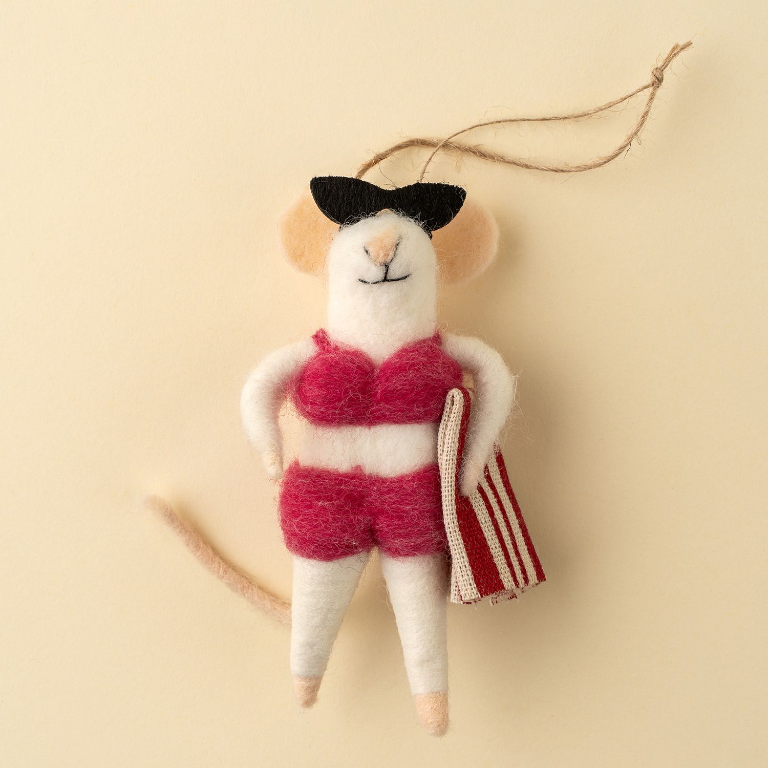 Felt Ornament Mouse Bikini Bonnie