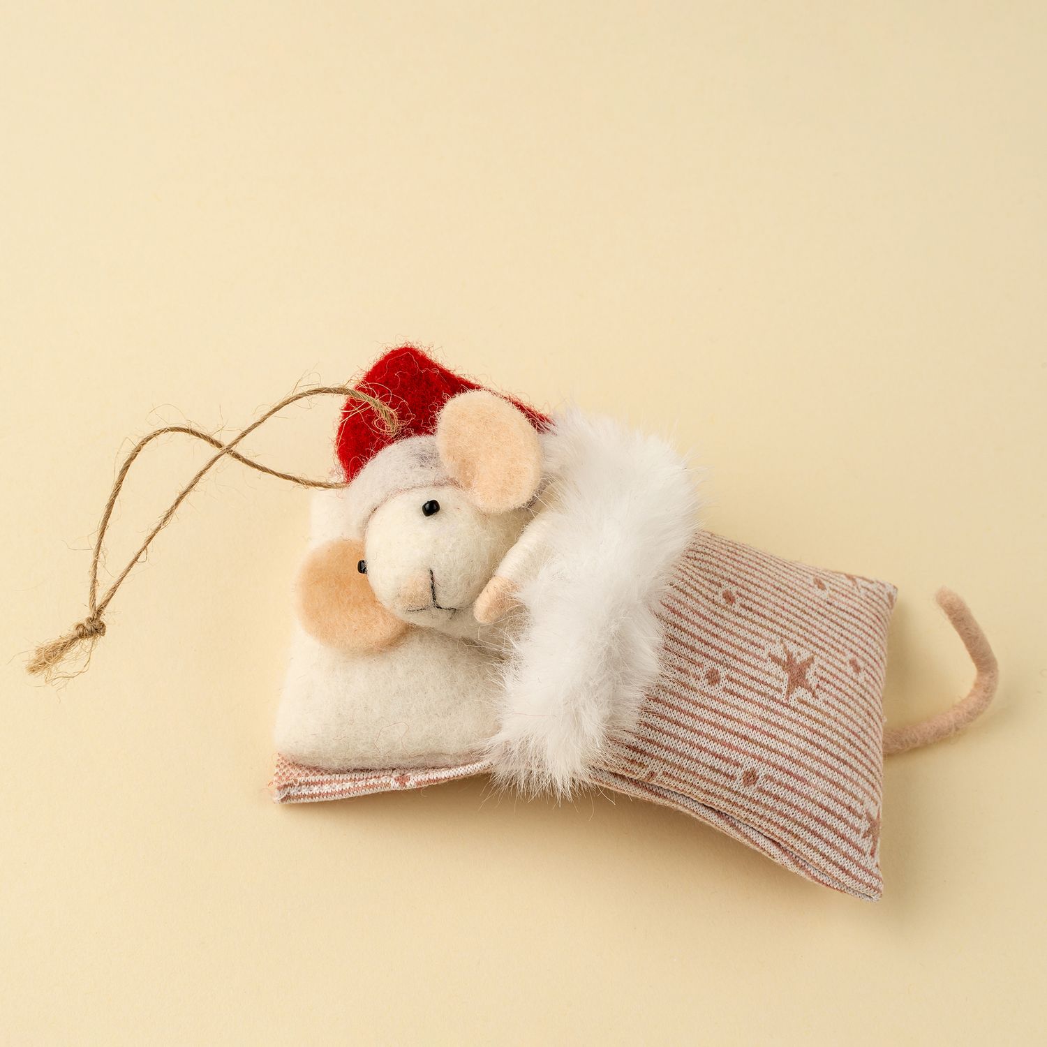 Felt Ornament Mouse Sleepy Sally