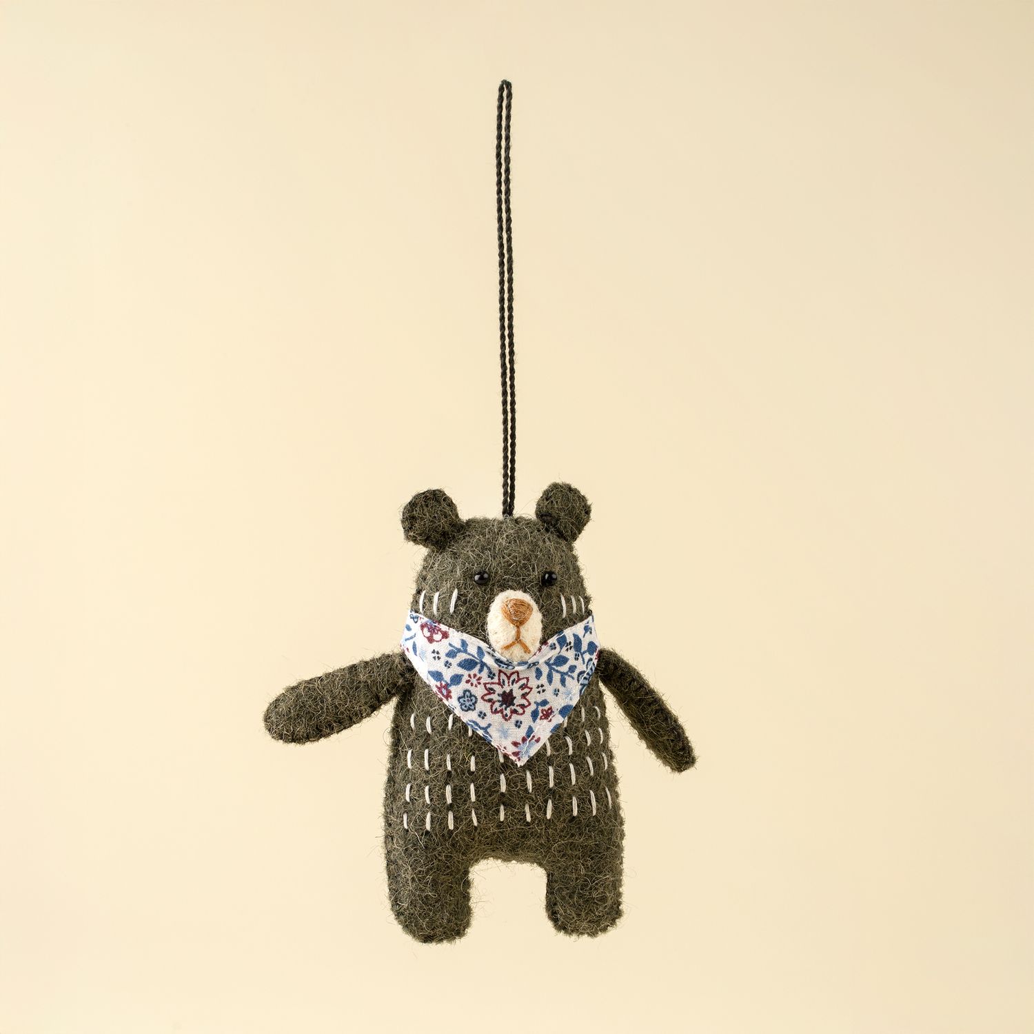 Felt Ornament Stitchpaw Bear