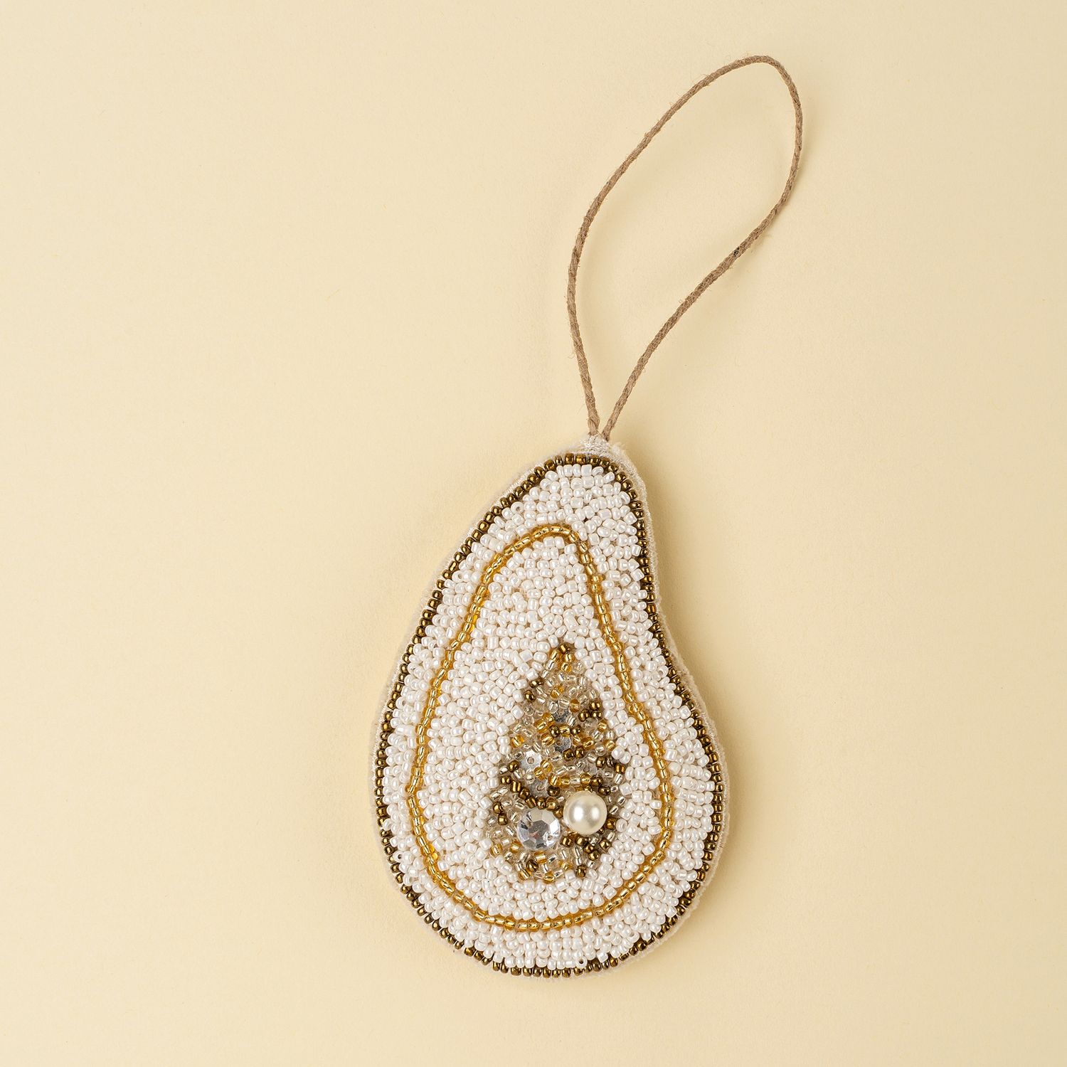Beaded Ornament Oyster