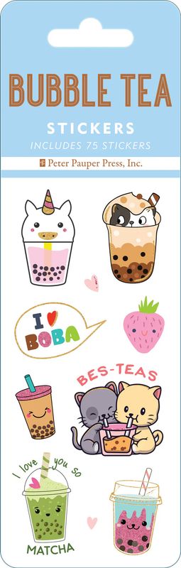 Sticker Set Bubble Tea