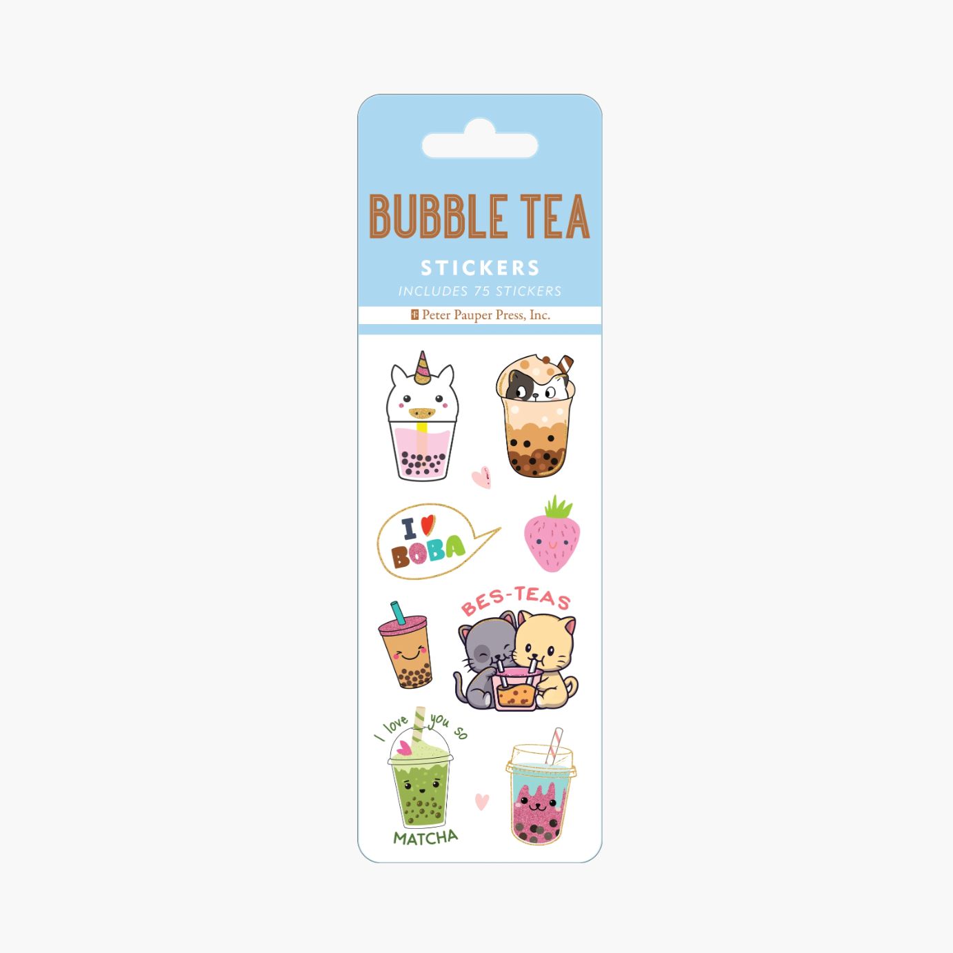 Sticker Set Bubble Tea