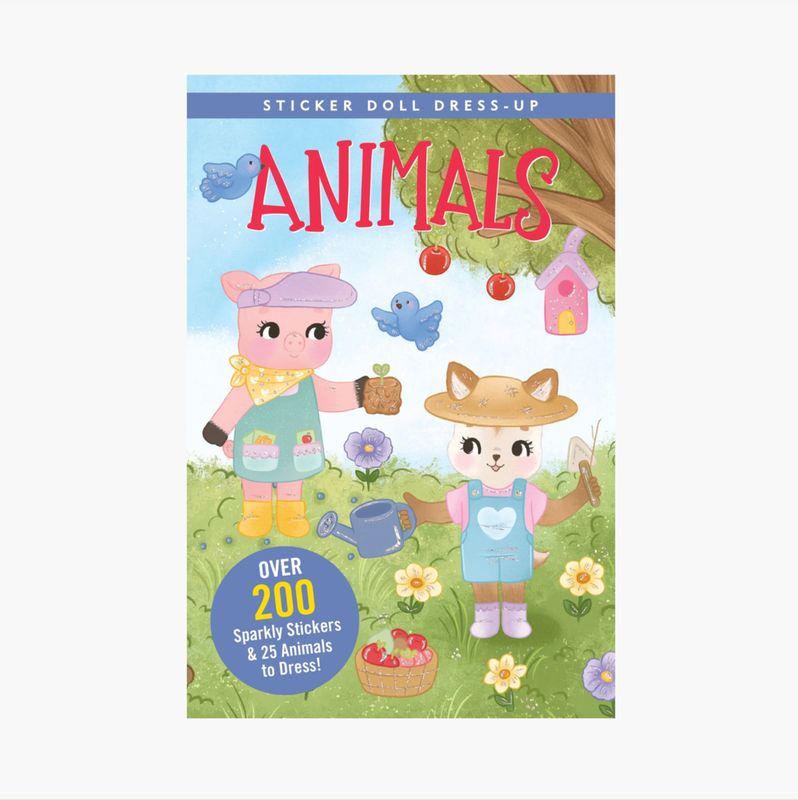 Sticker Doll Dress-Up Animals