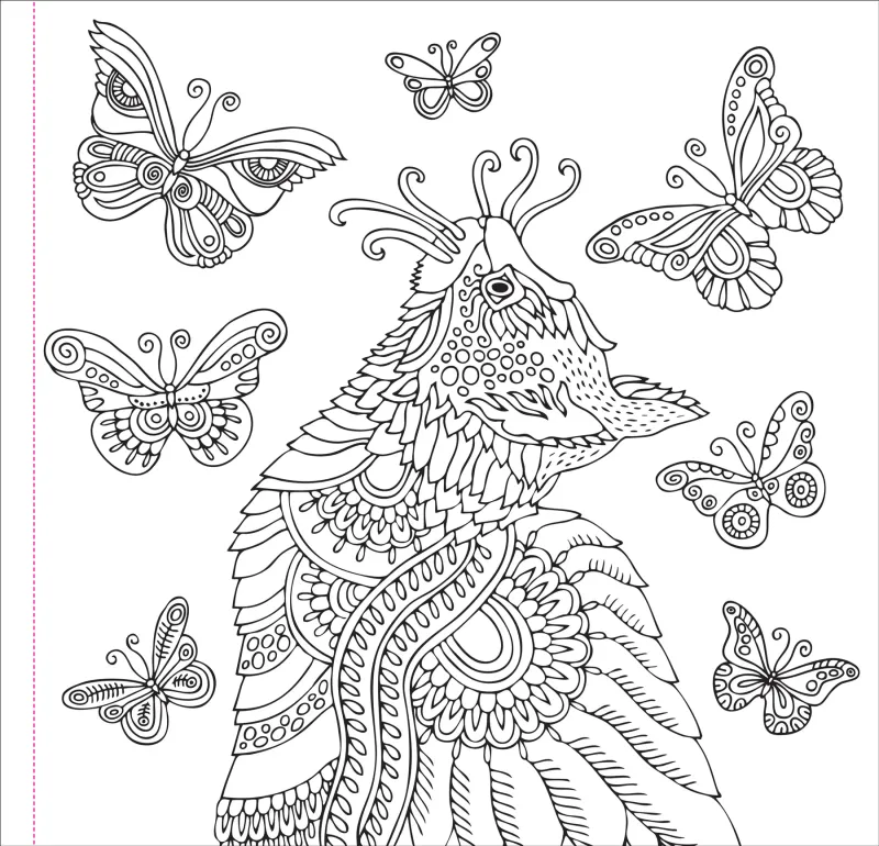 Colouring Book Color Cute and Curious Cats