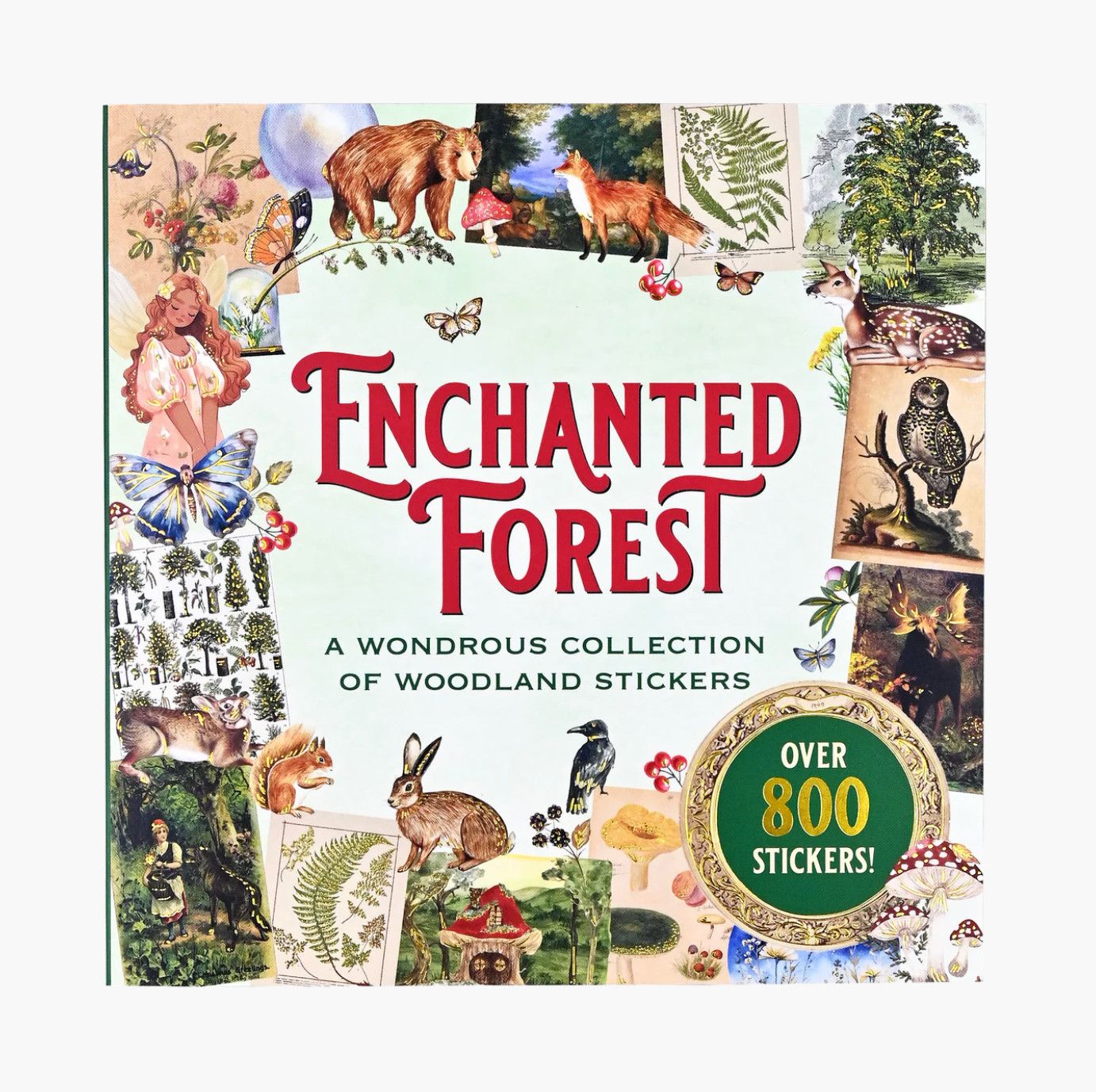 Sticker Book Enchanted Forest
