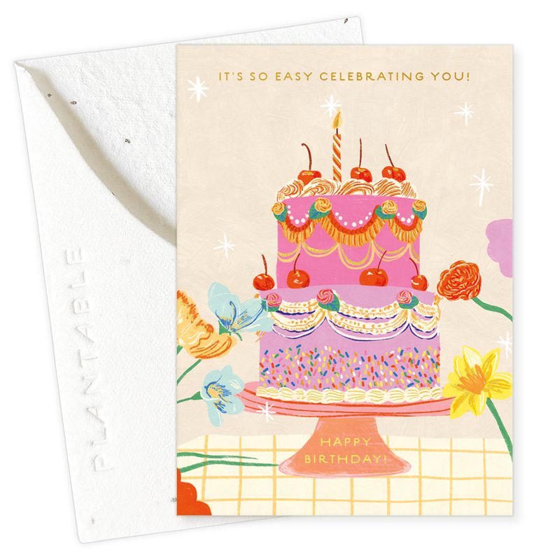 Cherry Cake Mini Card