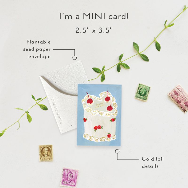Heart You Cake Mini Card
