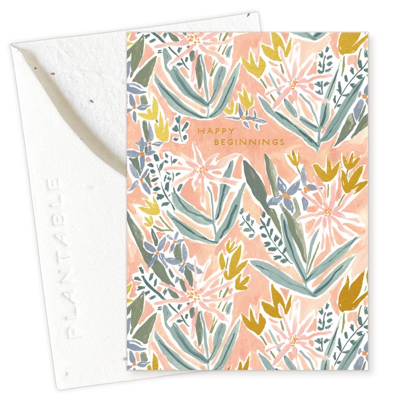Happy Beginnings Mini Card