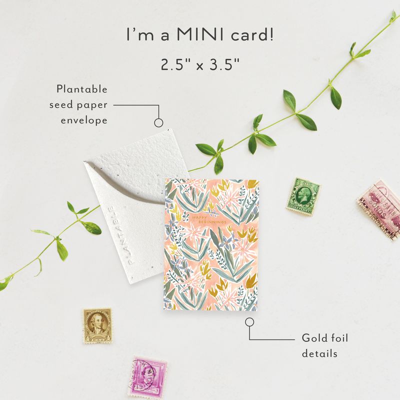 Happy Beginnings Mini Card