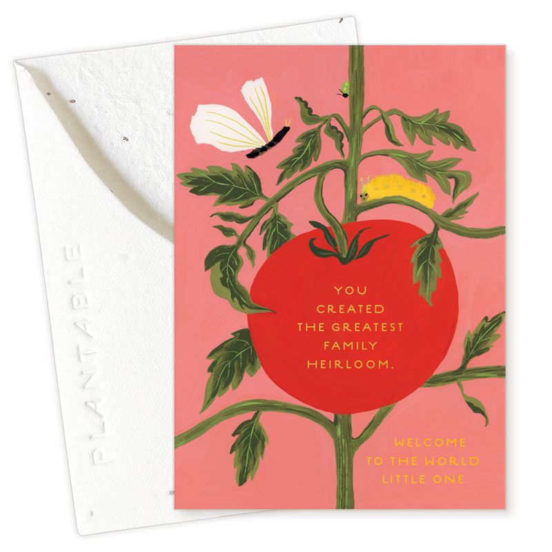 Heirloom Sprouts Mini Card
