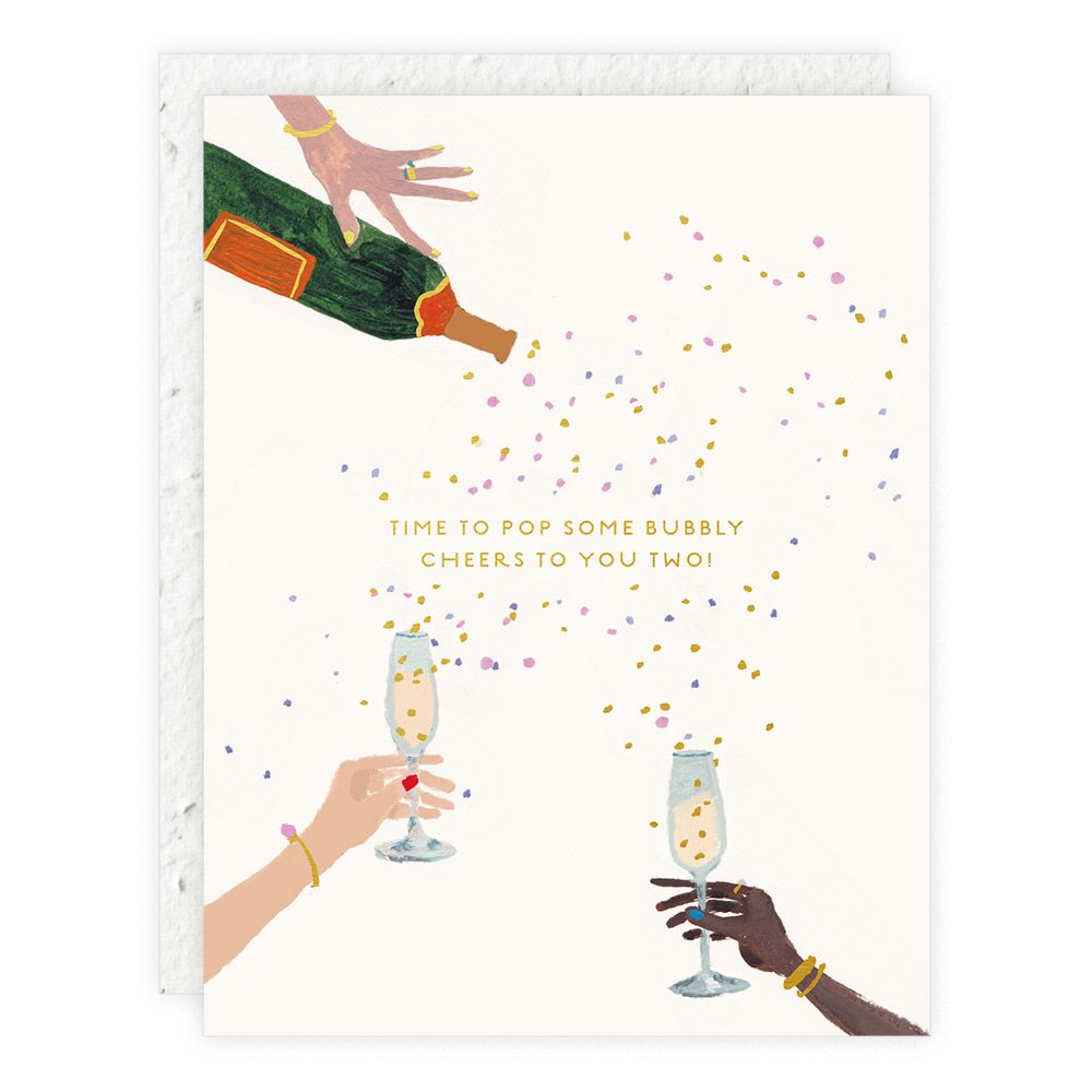 Pop Some Bubbly Mini Card
