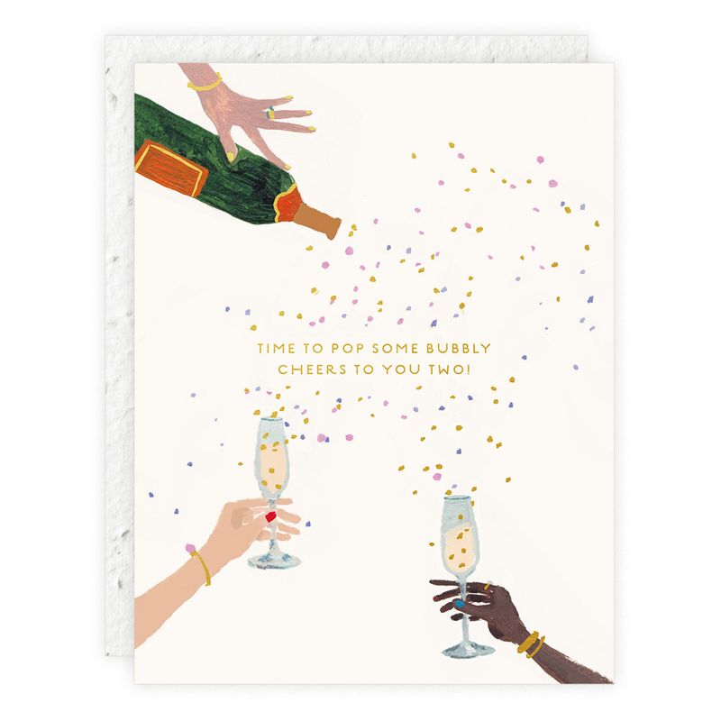 Pop Some Bubbly Mini Card