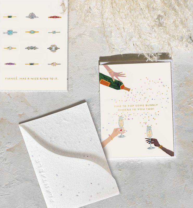 Pop Some Bubbly Mini Card