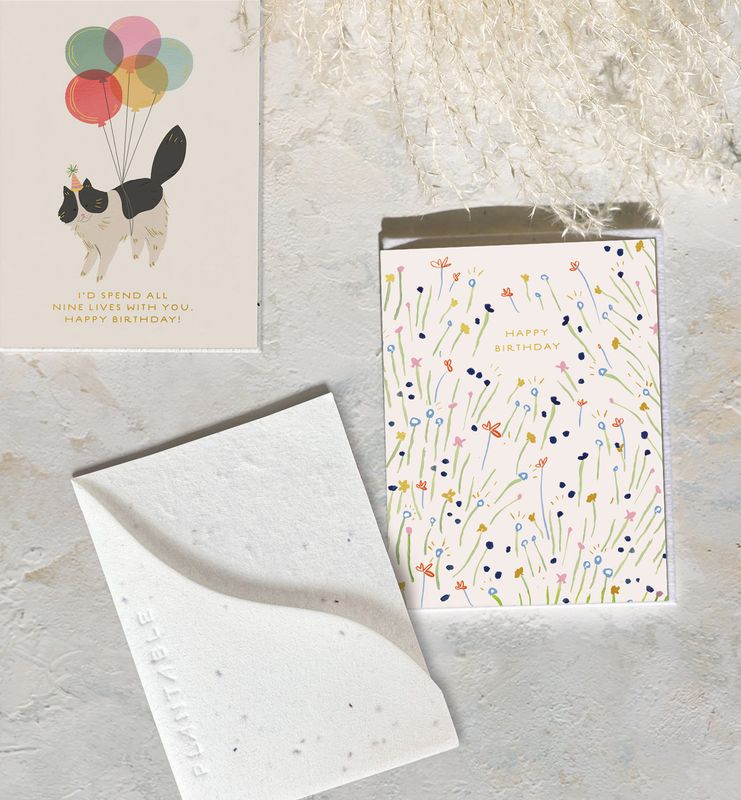 Sweetest Stems Sprouts Mini Card