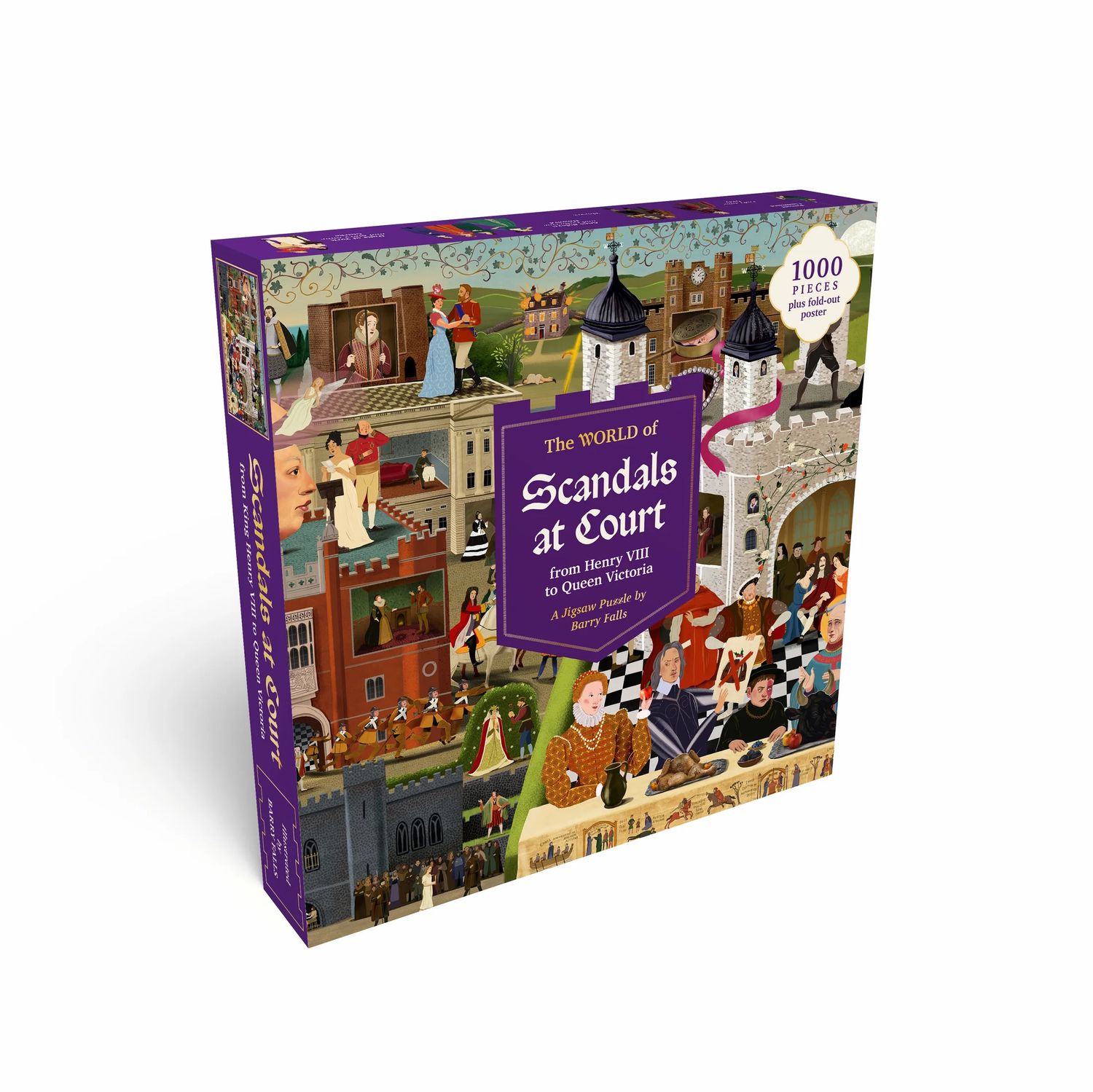 1000 Piece Puzzle The World of Scandals at Court