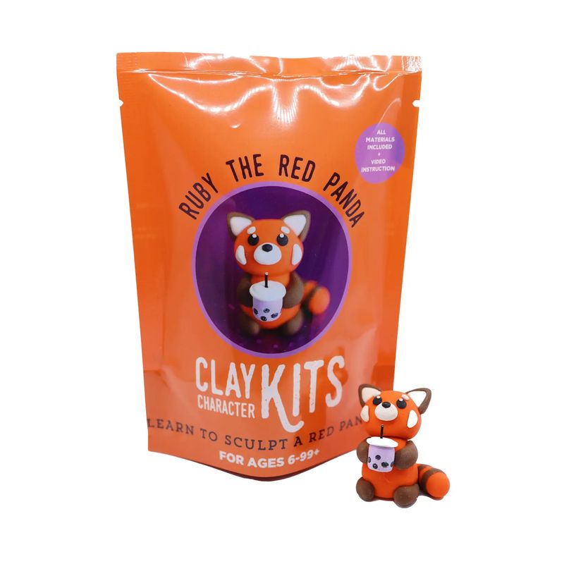 DIY Clay Kits Ruby The Red Panda