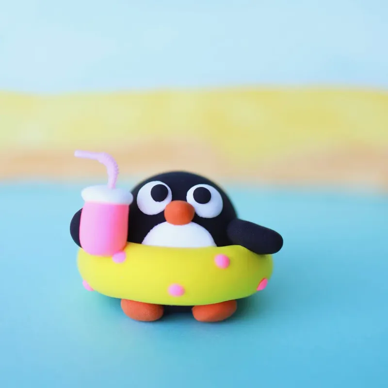 DIY Clay Kits Poppy The Penguin