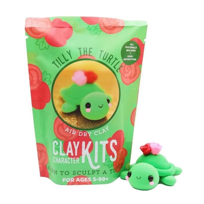 DIY Clay Kits Tilly The Turtle
