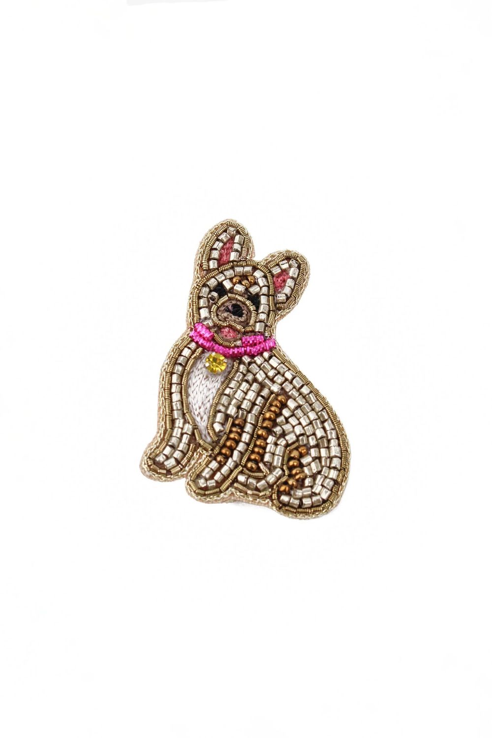 French Bulldog Brooch
