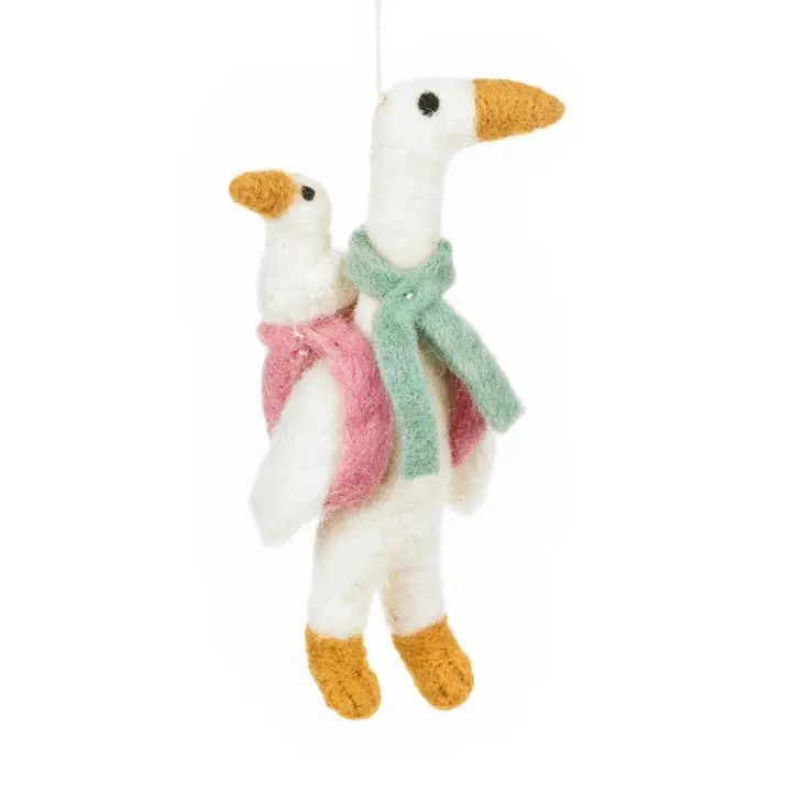 Felt Ornament Mother Goose