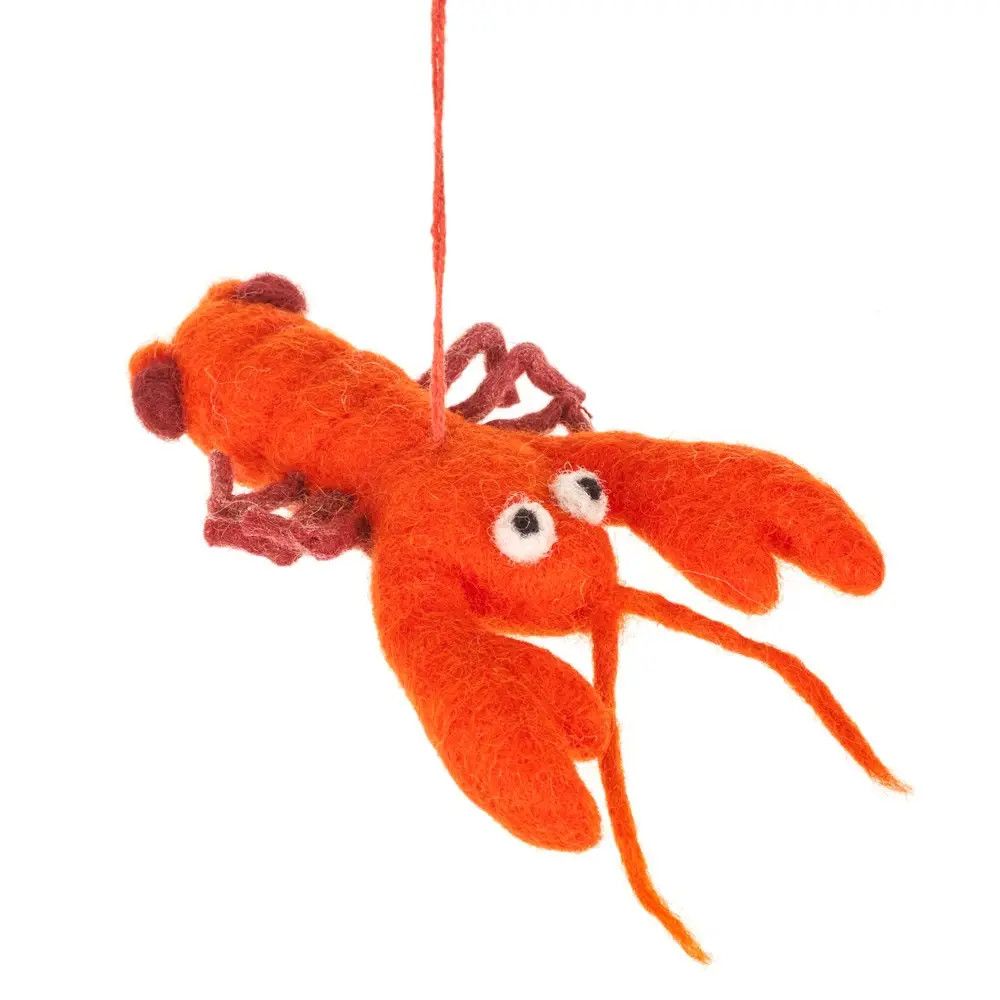 Felt Ornament Louella Lobster