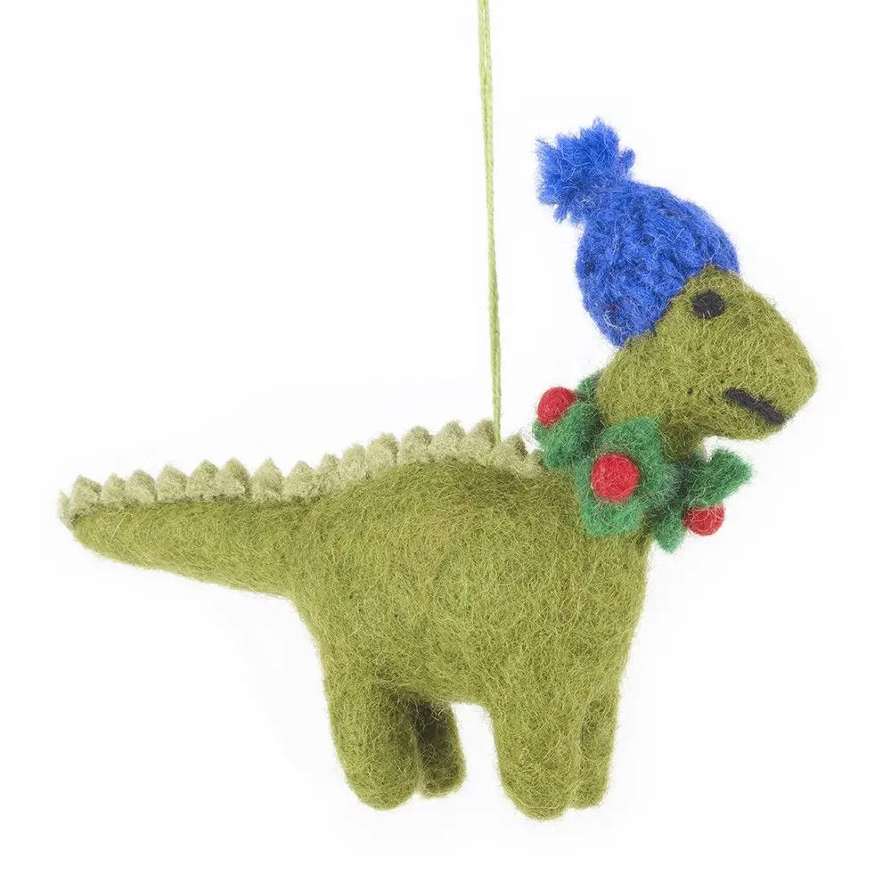 Felt Ornament Cosy Dinosaur
