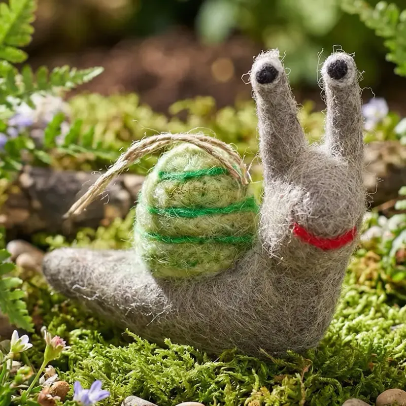 Felt Ornament Shelby The Snail