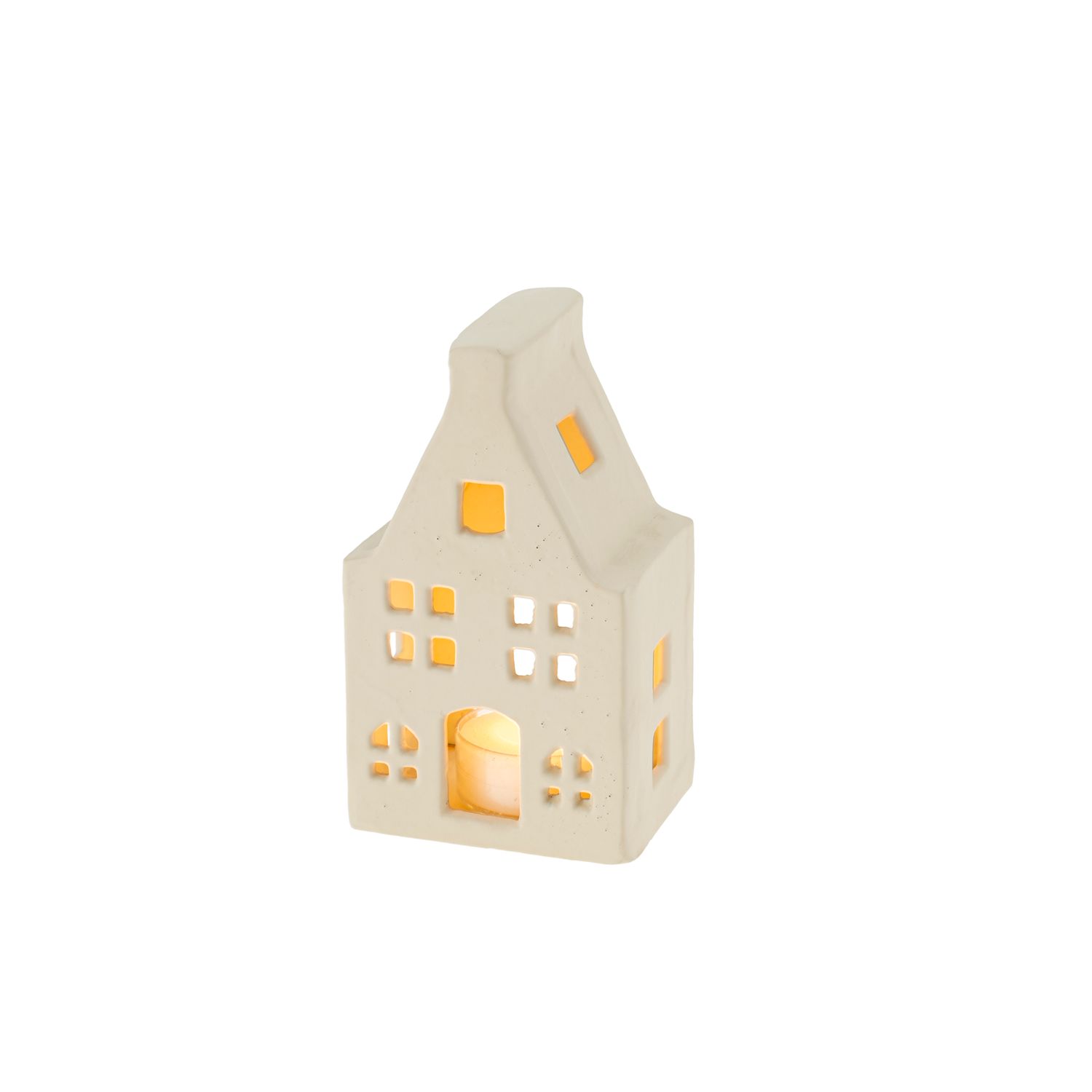 Ceramic Tea Light Vail House Medium