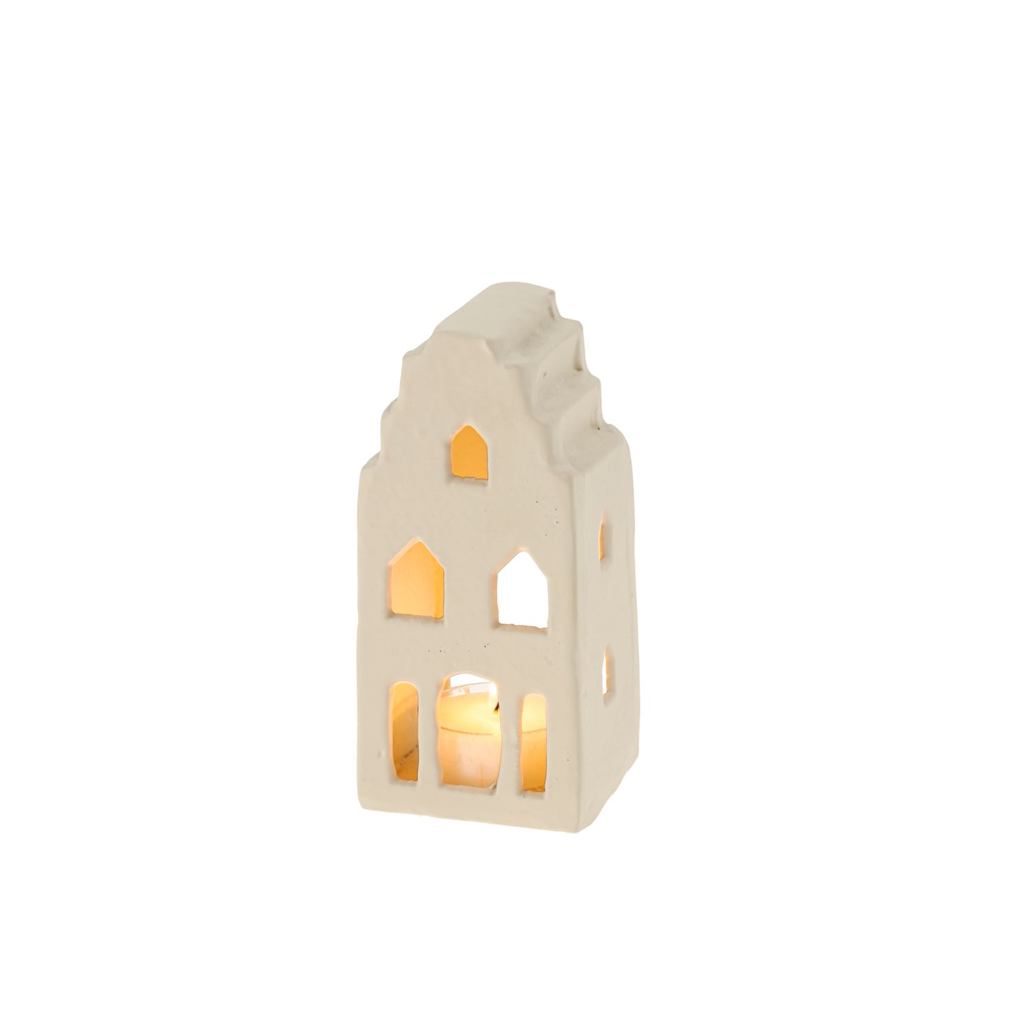 Ceramic Tea Light Vail House Small
