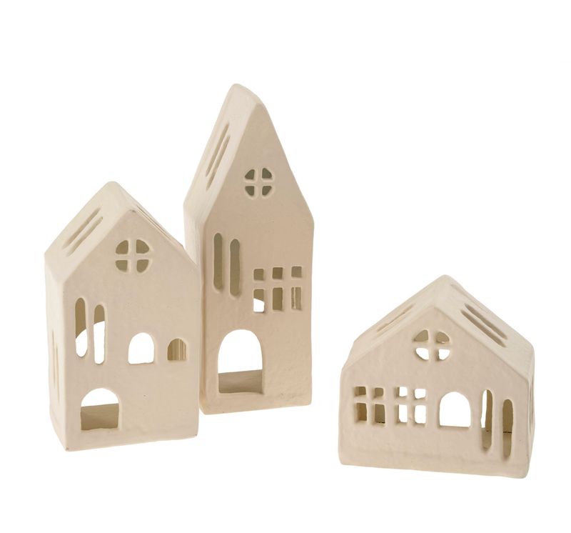 Ceramic Tea Light Aspen House Medium