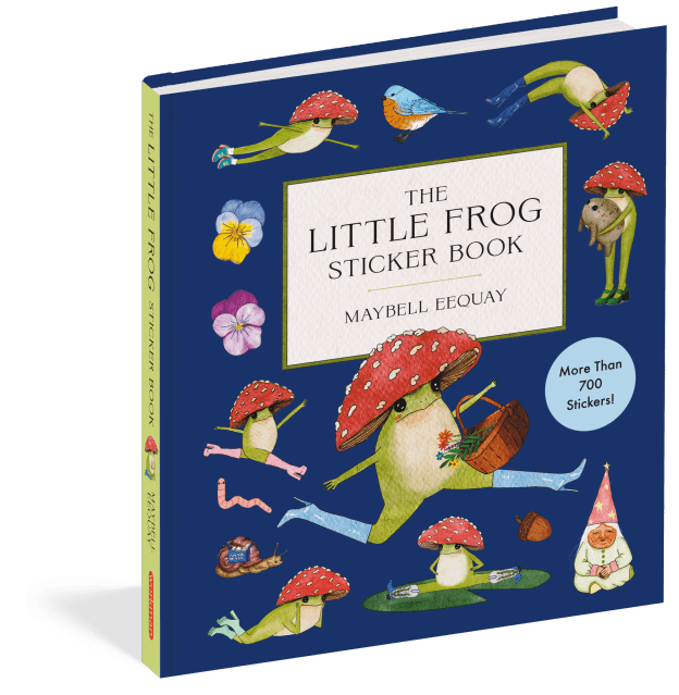 The Little Frog Sticker Book