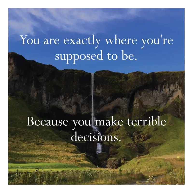 2027 Disappointing Affirmations Wall Calendar