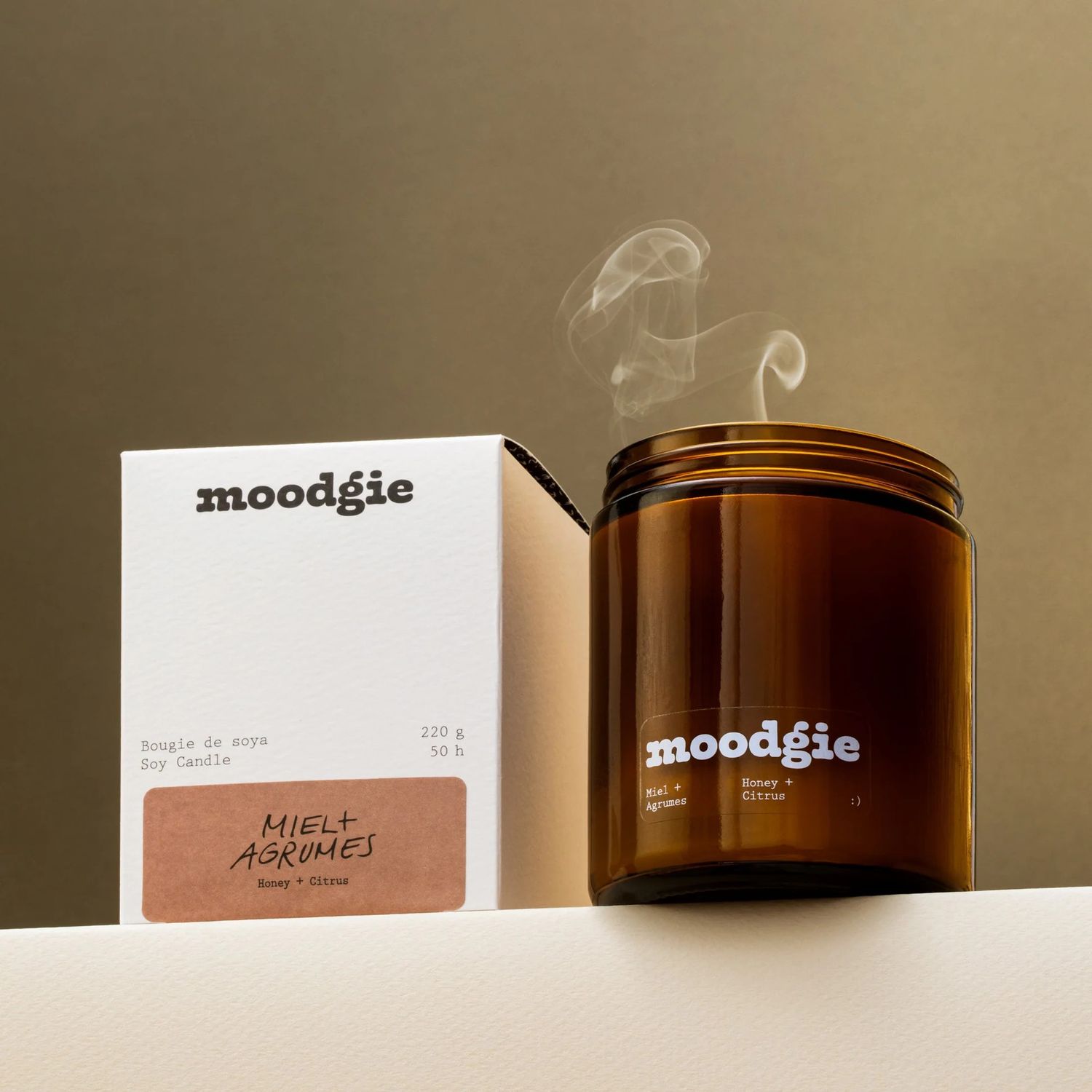 220g Candle Honey + Citrus