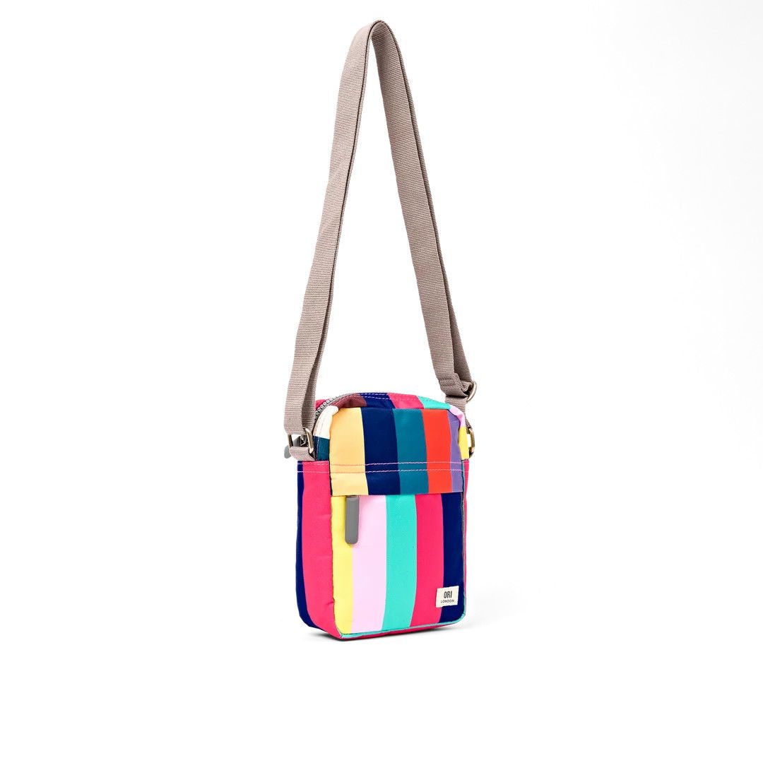 Bond Pocket Crossbody Bag in Wide Multi Stripe