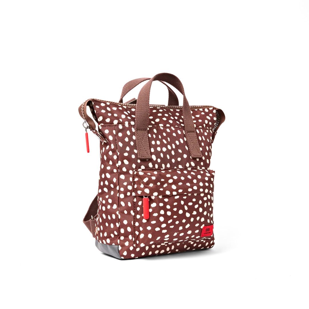 Bantry Small Backpack in Brown Dot