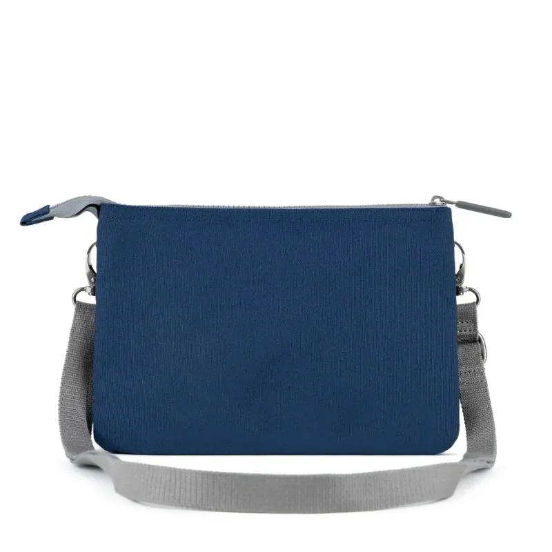 Carnaby XL Crisp Blue Recycled Canvas Crossbody Bag