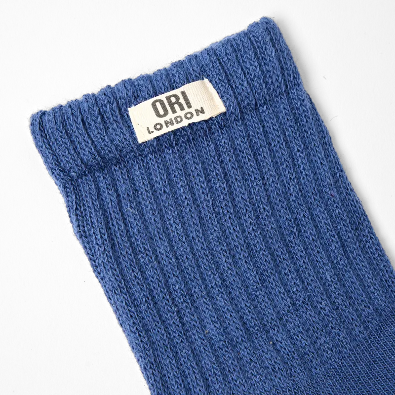 Windsor Crew Socks for Women in Coastal Blue